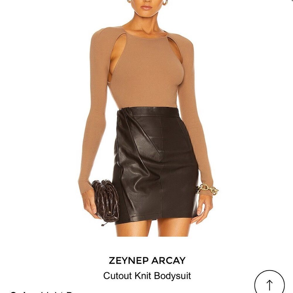 Zeynep Arcay Cutout Knit Bodysuit